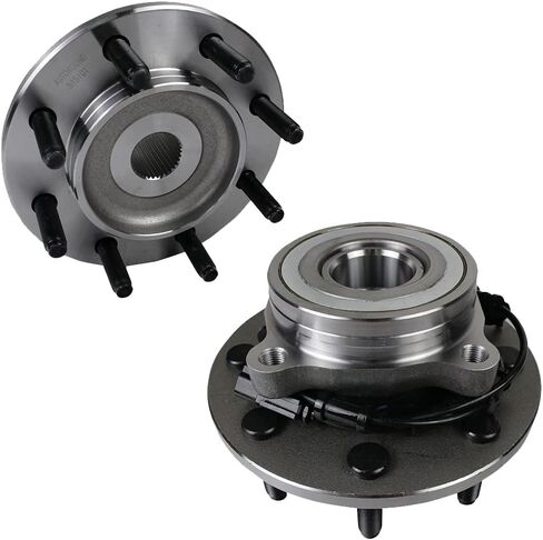 Autoround 515101 4WD Front Wheel Bearing and Hub Assembly Compatible with 2006-2008 Dodge Ram 1500 2500 3500, 8 Lug w/ABS Pair in Saudi Arabia