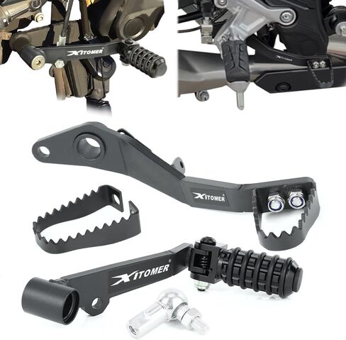 xitomer Shift Lever & Brake Pedal Compatible with NX500 2024-2025, CB500F CBR500R / ABS 2013-2025, CB500X / ABS 2013-2023 Brake Pedal Motorcycle Gear Levers Foot Set in Saudi Arabia