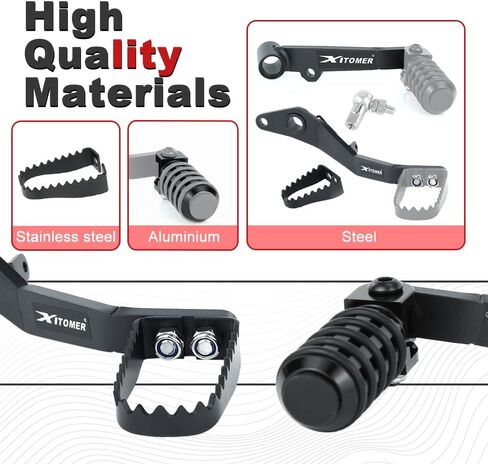 xitomer Shift Lever & Brake Pedal Compatible with NX500 2024-2025, CB500F CBR500R / ABS 2013-2025, CB500X / ABS 2013-2023 Brake Pedal Motorcycle Gear Levers Foot Set in Saudi Arabia