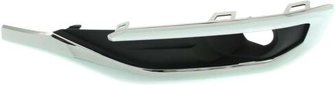 Front Left Driver Side Textured Black Light Cover with Chrome Molding for GMC for Acadia 2017-2019 16587967 in Saudi Arabia