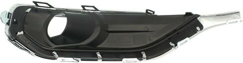 Front Left Driver Side Textured Black Light Cover with Chrome Molding for GMC for Acadia 2017-2019 16587967 in Saudi Arabia