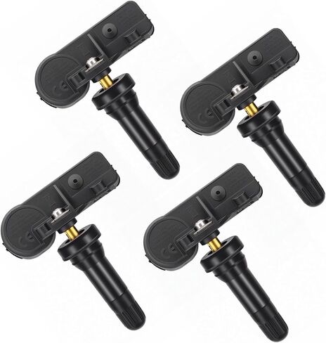 TPMS Sensor Car Tire Pressure Sensor Monitoring System Sensor Tire Pressure Monitor Tire Sensors Compatible With Chevy Silverado 2019-2022 13528563(4-Pack) in Saudi Arabia