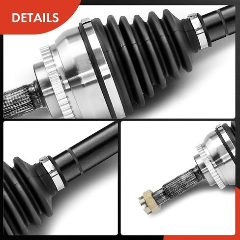 A-Premium CV Axle Shaft Assembly Compatible with Chrysler Sebring 2001-2005 & Dodge Stratus 2001-2005 & Mitsubishi Eclipse 2000-2005, Galant 1999-2003, L4 2.4L, Front Right Passenger Side in Saudi Arabia