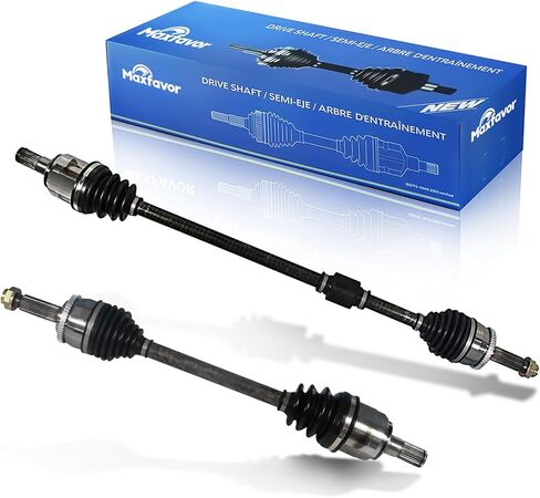 Maxfavor CV Axle Front Fit Hyundai Accent 2012-2017 SE Sport GLS GS 1.6L l4، مجموعة وصلات محور السيرة الذاتية للسائق الأمامي جانب الركاب لعام 2012 2013 2014 2015 2016 2017 in Saudi Arabia