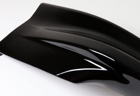 2 Pieces HFP Style Polyurethane Front Bumper Lip Spoiler Splitter Body Kit Trim Protection Compatible with 2014 2015 Honda Civic 2DR Coupe (Painted White) in Saudi Arabia