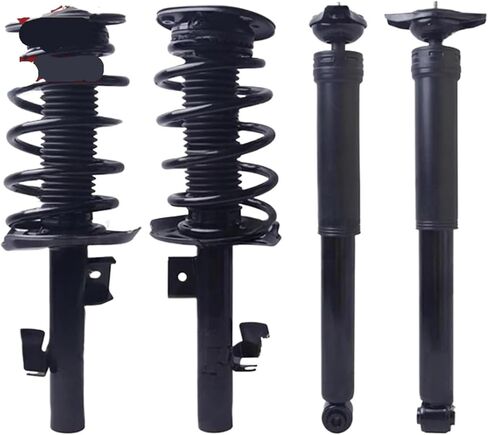 4 قطعة ممتص الصدمات الخلفي الأمامي متوافق مع فولفو S60L P3 S80 XC60 V60 S80L الجمعية تعليق تبختر in Kuwait