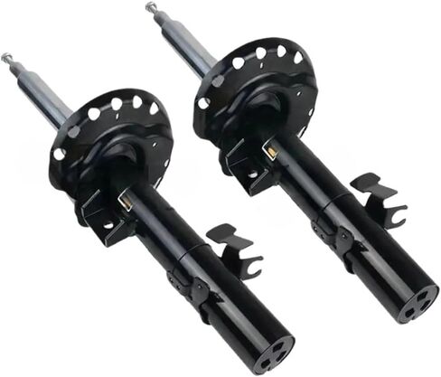 2pcs Front Shock Absorbers Compatible for Land Rover Range Evoque 2011-2018 W/Magnetic Damping in Saudi Arabia