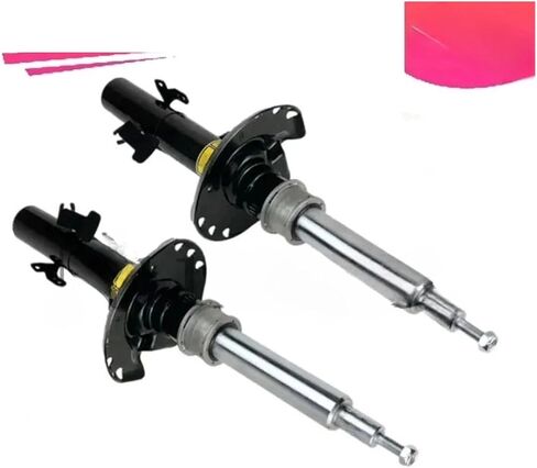2pcs Front Shock Absorbers Compatible for Land Rover Range Evoque 2011-2018 W/Magnetic Damping in Saudi Arabia