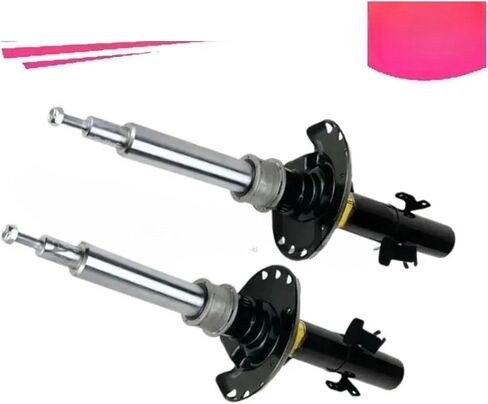2pcs Front Shock Absorbers Compatible for Land Rover Range Evoque 2011-2018 W/Magnetic Damping in Saudi Arabia