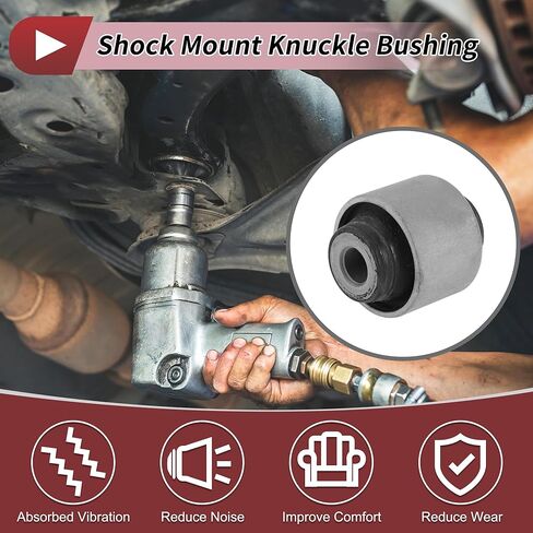 1 Pc Shock Mount Knuckle Bushing for Honda Accord Civic for Acura CL Legend Rear Lower No.52622SH3013 in Saudi Arabia