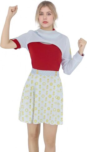 زي زومبيز نوفا زي أديسون للنساء فجر مصاصي الدماء زي حفلات الهالوين مع سوار معصم in Kuwait