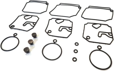 The ROP Shop Carburetor Repair Kit for 2004 Yamaha 40HP 40TLRC & 50HP 50TLRNC, 50TLRC Engines in Saudi Arabia