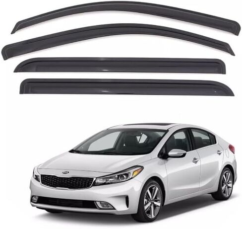 حاجب واقي الشمس لنافذة الدخان منحرف واقي المطر لكيا فورتي 2014-2018 in Kuwait