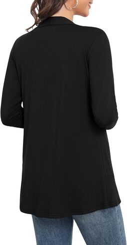 Yincro Women's Long Sleeve Cardigan Lightweight Soft Open Front Casual Cardigans in Saudi Arabia