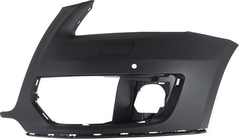 غطاء أمامي Garage-Pro، غطاء ممتص الصدمات الجانبي للسائق متوافق مع 2009-2012 Audi Q5 Primed، مع فتحات مستشعر مساعد ركن السيارة وفتحات غسالة المصابيح الأمامية in Saudi Arabia