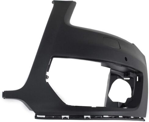 غطاء أمامي Garage-Pro، غطاء ممتص الصدمات الجانبي للسائق متوافق مع 2009-2012 Audi Q5 Primed، مع فتحات مستشعر مساعد ركن السيارة وفتحات غسالة المصابيح الأمامية in Saudi Arabia