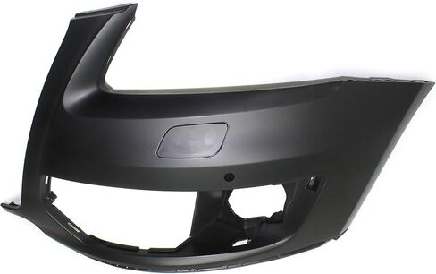 غطاء أمامي Garage-Pro، غطاء ممتص الصدمات الجانبي للسائق متوافق مع 2009-2012 Audi Q5 Primed، مع فتحات مستشعر مساعد ركن السيارة وفتحات غسالة المصابيح الأمامية in Saudi Arabia