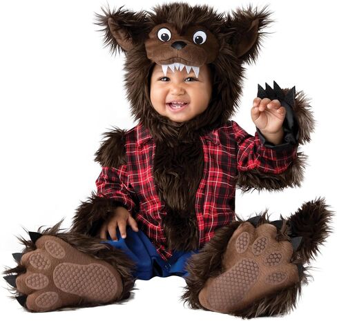 InCharacter Baby Boys' Wee Werewolf Costume, Multi, XS in Saudi Arabia