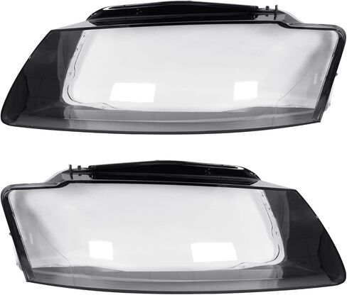 NewYall Left and Right Headlight Lens Shell Cover for Audi A5 S5 RS5 2008-2012 in Saudi Arabia