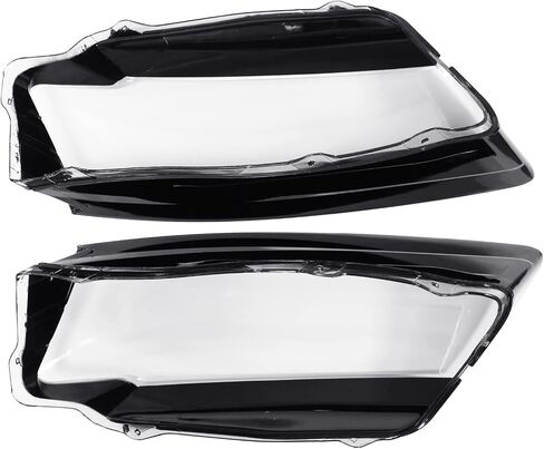 NewYall Left and Right Headlight Lens Shell Cover for Audi A5 S5 RS5 2008-2012 in Saudi Arabia