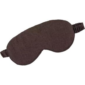 Eye mask Pure Linen Sleep Mask with Elastic Band, No Pressure On Eyes,Side Sleeper Eye Cover Organic Cotton Core Blindfold,Napping & Yoga Travel Essentials (Natural) in Saudi Arabia