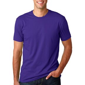 Next Level Mens Cotton Crew - PURPLE RUSH - M - (Style # 3600 - Original Label) in Saudi Arabia