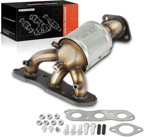مجموعة المحول الحفاز لمشعب العادم الأمامي A-Premium تناسب مباشرة متوافقة مع Mitsubishi Outlander 2007-2013، 3.0L، متوافق مع EPA، استبدال # 1555A481، 1555A575 in Saudi Arabia