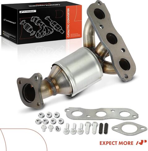مجموعة المحول الحفاز لمشعب العادم الأمامي A-Premium تناسب مباشرة متوافقة مع Mitsubishi Outlander 2007-2013، 3.0L، متوافق مع EPA، استبدال # 1555A481، 1555A575 in Saudi Arabia