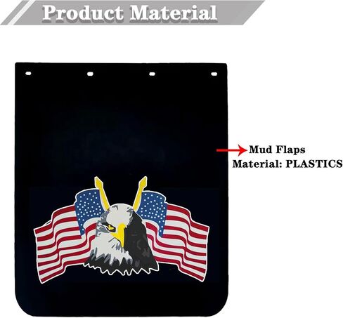 24"x30" Mud Flaps for Semi-Trucks Tractors Trailers Heavy-Duty Trucks 24"x30" Mudflaps Black Semi Truck Mudguards 1 Pair (30MF-INT) in Saudi Arabia