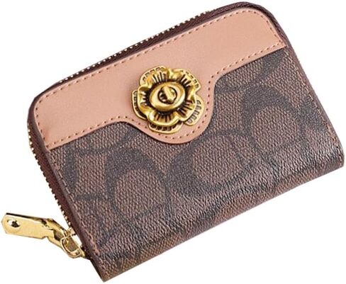 11-20-24 Card Slots Bifold Zipper Wallets,PU Leather Credit Card Clip Holder,RFID Blocking Coin Purse Pouch HandBag. in Kuwait