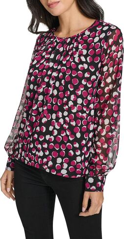Calvin Klein Women's Long Sleeve Blouse in Saudi Arabia