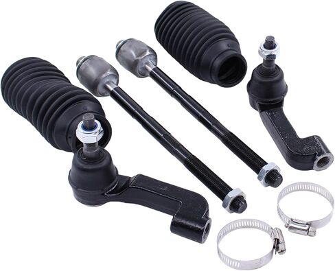 MOTOKU Front Inner and Outer Tie Rod Ends with Boots for Jeep Liberty 2008-2012, Dodge Nitro 2007-2011 in Saudi Arabia