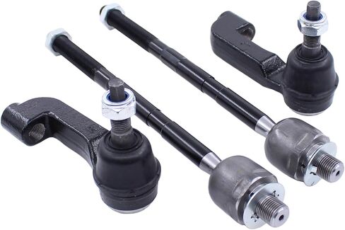 MOTOKU Front Inner and Outer Tie Rod Ends with Boots for Jeep Liberty 2008-2012, Dodge Nitro 2007-2011 in Saudi Arabia