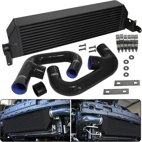 مجموعة ترقية المبرد الداخلي المزدوج Fmic تناسب سيارة Volkswagen Golf R Gti Mk 7 Audi S3 8V in Saudi Arabia
