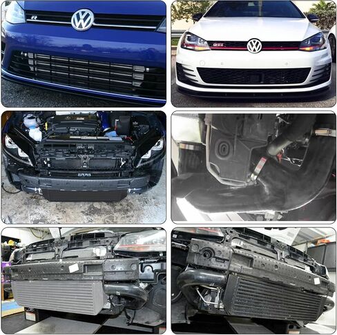 مجموعة ترقية المبرد الداخلي المزدوج Fmic تناسب سيارة Volkswagen Golf R Gti Mk 7 Audi S3 8V in Saudi Arabia