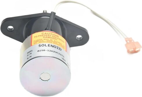 0250-12A2UC11S3 12V 24V إيقاف الملف اللولبي لمحرك الديزل مضخة الوقود 0250 12A2UC11S3(12V) in Saudi Arabia