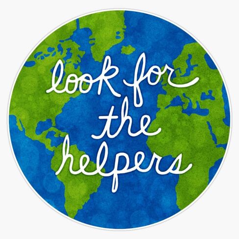 Look for The Helpers Sticker Vinyl Waterproof Sticker Decal Car Laptop Wall Window Bumper Sticker 5" in Saudi Arabia