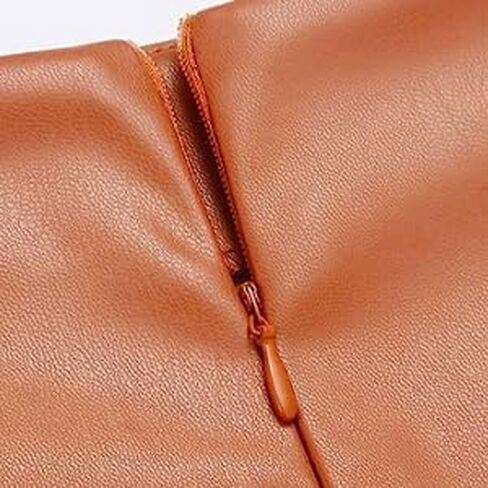 IDEALSANXUN Leather Skirts for Women High Waisted Mini Skirt in Saudi Arabia