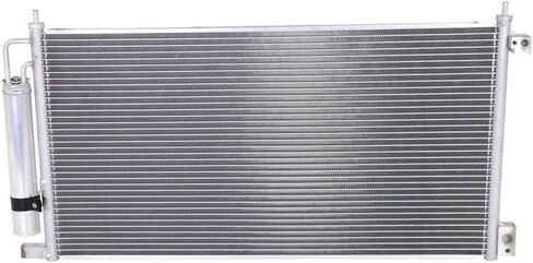 Kool Vue A/C Condenser Compatible with 2003-2007 Honda Accord, Coupe With Receiver Drier HO3030129 in Saudi Arabia