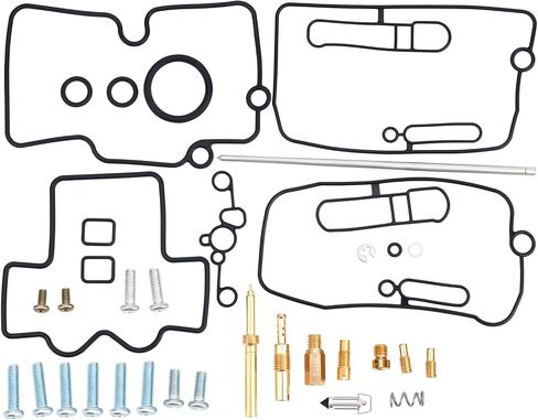 AHL Carburetor Carb Rebuild Repair Kit 16100-MEN-A02 Compatible With Honda CRF250X 2004-2009 2012-2017 CRF250R 2004-2017 CRF450R 2002-2008 CRF450X 2005-2014 in Saudi Arabia