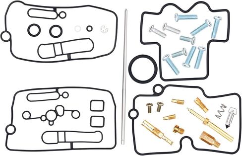 AHL Carburetor Carb Rebuild Repair Kit 16100-MEN-A02 Compatible With Honda CRF250X 2004-2009 2012-2017 CRF250R 2004-2017 CRF450R 2002-2008 CRF450X 2005-2014 in Saudi Arabia