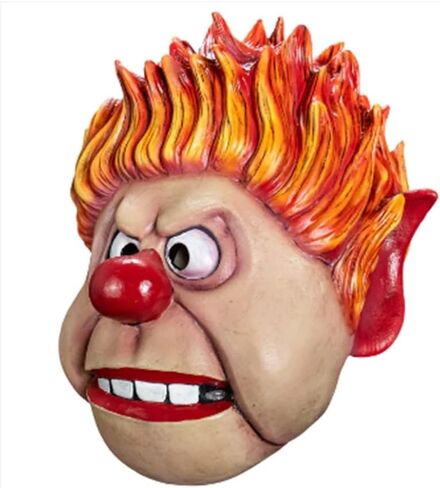 Trick Or Treat Studios The Year Without a Santa Claus Heat Miser Costume Mask in Saudi Arabia