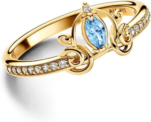 Pandora Disney Cinderella's Carriage Ring 163059C01-52 in Saudi Arabia