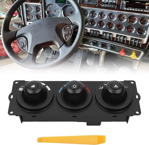 Dasbecan F21-1013-11-000 A/C Heater Climate Control Module Panel Compatible with 2006-2023 Kenworth Paccar with Sleeper Replace# F21101311000 in Saudi Arabia