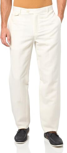 Brooks Brothers Men's Cbt Ml Linen Cotton Pant Plain Regular in Saudi Arabia
