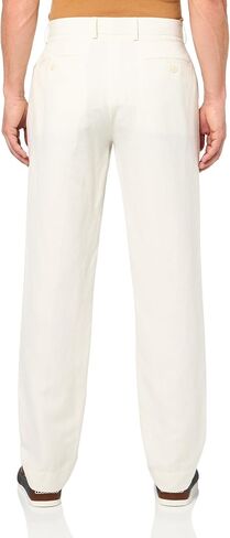 Brooks Brothers Men's Cbt Ml Linen Cotton Pant Plain Regular in Saudi Arabia