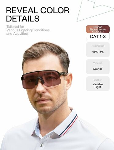 Mryok Replacement Lenses for Ray-Ban RW4012 Wayfarer(Gen 2) 53mm Smart Glass, HD Polarized, UV Protection, Impact Resistant in Saudi Arabia