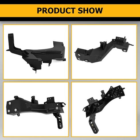 KUAFU Radiator Support Assembly Compatible with 2014-2021 Jeep Grand Cherokee Replacement for CH1225271 68223400AA PP Plastic Right 1PC in Saudi Arabia