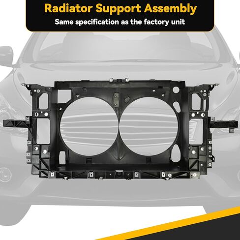 Kojem Radiator Support Assembly Compatible with 2007-2015 Infiniti G25 G35 G37 Q40 Q60 Replacement for IN1225107 62501JK05A in Saudi Arabia