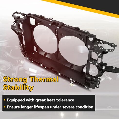 Kojem Radiator Support Assembly Compatible with 2007-2015 Infiniti G25 G35 G37 Q40 Q60 Replacement for IN1225107 62501JK05A in Saudi Arabia